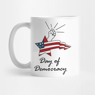 International Day of Democracy - federal holiday in America Mug